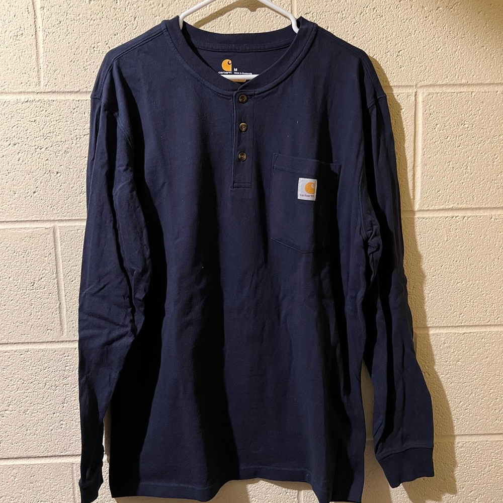 Carhartt Long Sleeve Henley Tee